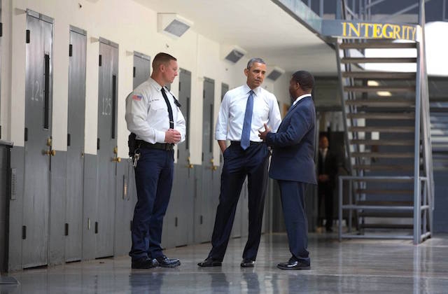 President Obama visited prison 7-17-15